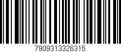Código de barras (EAN, GTIN, SKU, ISBN): '7909313326315'