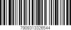 Código de barras (EAN, GTIN, SKU, ISBN): '7909313326544'