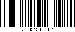 Código de barras (EAN, GTIN, SKU, ISBN): '7909313332897'