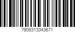 Código de barras (EAN, GTIN, SKU, ISBN): '7909313343671'