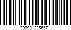 Código de barras (EAN, GTIN, SKU, ISBN): '7909313356671'