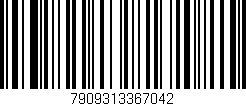 Código de barras (EAN, GTIN, SKU, ISBN): '7909313367042'