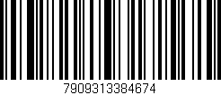 Código de barras (EAN, GTIN, SKU, ISBN): '7909313384674'