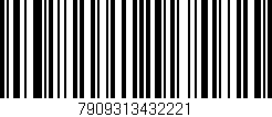 Código de barras (EAN, GTIN, SKU, ISBN): '7909313432221'