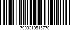 Código de barras (EAN, GTIN, SKU, ISBN): '7909313516778'