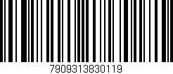 Código de barras (EAN, GTIN, SKU, ISBN): '7909313830119'