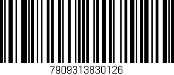 Código de barras (EAN, GTIN, SKU, ISBN): '7909313830126'
