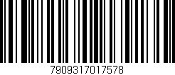 Código de barras (EAN, GTIN, SKU, ISBN): '7909317017578'