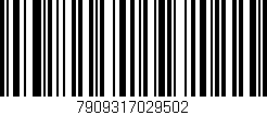 Código de barras (EAN, GTIN, SKU, ISBN): '7909317029502'