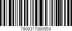 Código de barras (EAN, GTIN, SKU, ISBN): '7909317080954'