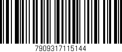 Código de barras (EAN, GTIN, SKU, ISBN): '7909317115144'