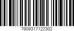 Código de barras (EAN, GTIN, SKU, ISBN): '7909317122302'