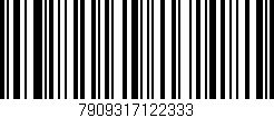 Código de barras (EAN, GTIN, SKU, ISBN): '7909317122333'