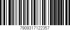 Código de barras (EAN, GTIN, SKU, ISBN): '7909317122357'