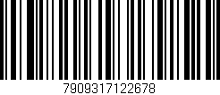 Código de barras (EAN, GTIN, SKU, ISBN): '7909317122678'