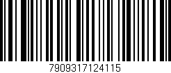 Código de barras (EAN, GTIN, SKU, ISBN): '7909317124115'