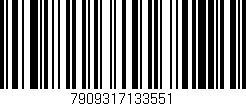 Código de barras (EAN, GTIN, SKU, ISBN): '7909317133551'