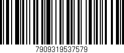 Código de barras (EAN, GTIN, SKU, ISBN): '7909319537579'