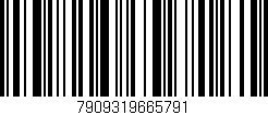 Código de barras (EAN, GTIN, SKU, ISBN): '7909319665791'