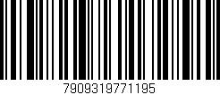 Código de barras (EAN, GTIN, SKU, ISBN): '7909319771195'