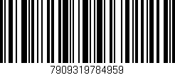 Código de barras (EAN, GTIN, SKU, ISBN): '7909319784959'