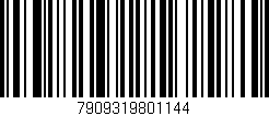 Código de barras (EAN, GTIN, SKU, ISBN): '7909319801144'