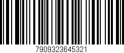Código de barras (EAN, GTIN, SKU, ISBN): '7909323645321'