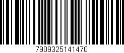 Código de barras (EAN, GTIN, SKU, ISBN): '7909325141470'