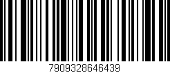 Código de barras (EAN, GTIN, SKU, ISBN): '7909328646439'