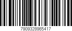 Código de barras (EAN, GTIN, SKU, ISBN): '7909328965417'