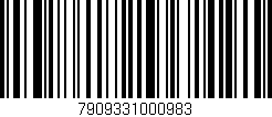 Código de barras (EAN, GTIN, SKU, ISBN): '7909331000983'
