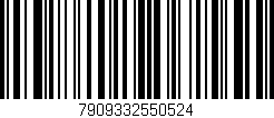 Código de barras (EAN, GTIN, SKU, ISBN): '7909332550524'
