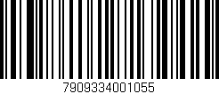 Código de barras (EAN, GTIN, SKU, ISBN): '7909334001055'