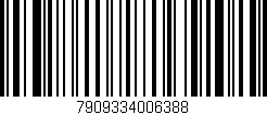 Código de barras (EAN, GTIN, SKU, ISBN): '7909334006388'