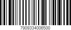Código de barras (EAN, GTIN, SKU, ISBN): '7909334006500'