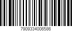 Código de barras (EAN, GTIN, SKU, ISBN): '7909334006586'