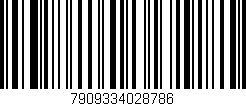 Código de barras (EAN, GTIN, SKU, ISBN): '7909334028786'