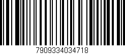 Código de barras (EAN, GTIN, SKU, ISBN): '7909334034718'