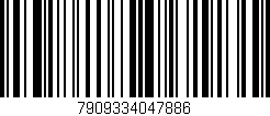 Código de barras (EAN, GTIN, SKU, ISBN): '7909334047886'