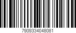 Código de barras (EAN, GTIN, SKU, ISBN): '7909334048081'