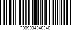 Código de barras (EAN, GTIN, SKU, ISBN): '7909334048340'