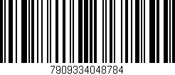 Código de barras (EAN, GTIN, SKU, ISBN): '7909334048784'