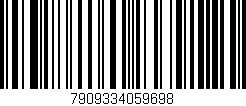 Código de barras (EAN, GTIN, SKU, ISBN): '7909334059698'