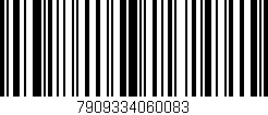 Código de barras (EAN, GTIN, SKU, ISBN): '7909334060083'