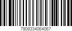 Código de barras (EAN, GTIN, SKU, ISBN): '7909334064067'