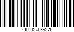 Código de barras (EAN, GTIN, SKU, ISBN): '7909334065378'