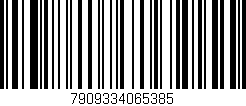 Código de barras (EAN, GTIN, SKU, ISBN): '7909334065385'
