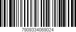 Código de barras (EAN, GTIN, SKU, ISBN): '7909334069024'