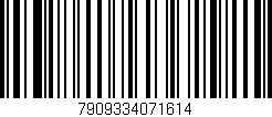 Código de barras (EAN, GTIN, SKU, ISBN): '7909334071614'