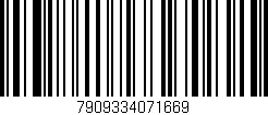 Código de barras (EAN, GTIN, SKU, ISBN): '7909334071669'